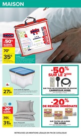 Couette en promo dans le catalogue Carrefour à la page 59