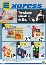 EDEKA Prospekt für Höllriegelskreuth mit 4} Seiten EDEKA Prospekt für Höllriegelskreuth: "Teures kommt uns nicht in die Tüte.", 4 Seiten, 28.07.2025 - 02.08.2025