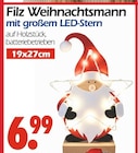 Filz Weihnachtsmann Angebote bei Wreesmann Bremerhaven für 6,99 €