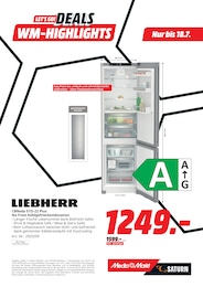 Liebherr im MediaMarkt Saturn Prospekt Liebherr im MediaMarkt Saturn Prospekt "LET'S GO! DEALS WM-HIGHLIGHTS" auf Seite 18