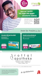 Apotheken Prospekt von mea - meine apotheke in Rott Aktueller mea - meine apotheke Apotheken Prospekt für Rott: Unsere Juni-Angebote mit 4} Seiten, 01.06.2026 - 30.06.2026