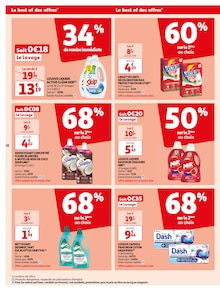 Promo Dash dans le catalogue Auchan Hypermarché du moment à la page 38