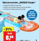 Wasserrutsche Single von H2OGO! im aktuellen Thomas Philipps Prospekt