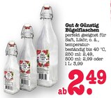 Bügelflasche im Angebot bei E center in Baden-Baden Bügelflasche Angebote von Gut & Günstig bei E center Baden-Baden für 2,49 €