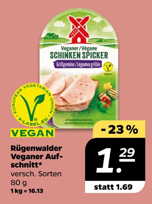 Veganer Aufschnitt