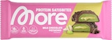 Proteinriegel Satisbites, Milk Chocolate Pistaccio von More Nutrition für 2,75 € bei dm-drogerie markt im Angebot Proteinriegel Satisbites, Milk Chocolate Pistaccio von More Nutrition im aktuellen dm-drogerie markt Prospekt