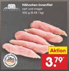 Aktuelle Hähnchen Angebote bei Netto Marken-Discount in Pforzheim Aktuelles Hähnchen-Innenfilet Angebot bei Netto Marken-Discount in Pforzheim ab 3,79 €