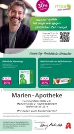 mea - meine apotheke Apotheken Prospekt der aktuellen Woche mit 4 Seiten, gültig von 01.11.2025 bis 30.11.2025, in Nackenheim und Umgebung Aktueller mea - meine apotheke Apotheken Prospekt in Nackenheim und Umgebung, "Unsere November-Angebote" mit 4 Seiten, 01.11.2025 - 30.11.2025