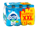 Lait UHT démi-écrémé "Format XXL" - LACTEL en promo chez Carrefour Dunkerque à 12,02 €