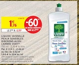 Liquide Vaisselle Peaux Sensibles Biberons Aussi - L'Arbre Vert à 0,70 € dans le catalogue Intermarché Express