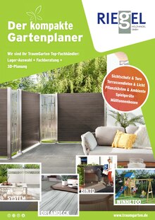 MDH-Riegel Holzhandel Prospekt Der kompakte Gartenplaner mit  Seiten in Marktschellenberg und Umgebung