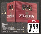 Bier im Angebot bei E center in Bier Angebote von Sternburg bei E center für 7,99 €