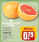 Grapefruit von summerstar ruby für 0,79 € bei REWE im Angebot Grapefruit von summerstar ruby im aktuellen REWE Prospekt