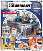Möbel Hausmann Prospekt "Aktuelle Angebote", 12 Seiten, für Bonn, 19.02.2020 - 25.02.2020 Möbel Hausmann Prospekt "Aktuelle Angebote", 12 Seiten, für Bonn, 19.02.2020 - 25.02.2020