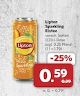Sparkling Eistee von Lipton im aktuellen combi Prospekt