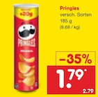 Pringles für 1,79 € bei Netto Marken-Discount im Angebot Pringles im aktuellen Netto Marken-Discount Prospekt