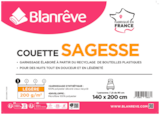 Couette "Sagesse" - BLANREVE en promo chez Carrefour Market Dieppe à 14,99 €