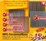 WPC-Terrassenfliese im aktuellen Prospekt bei POCO in Hünfeld