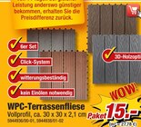 WPC-Terrassenfliese Angebot in Hünfeld WPC-Terrassenfliese im aktuellen Prospekt bei POCO in Hünfeld