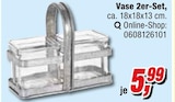 Vase 2er-Set Angebote bei Opti-Megastore Schorndorf für 5,99 €