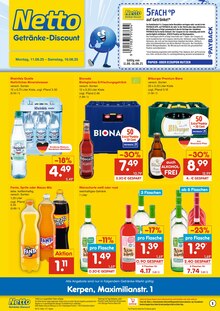 Aktueller Netto Marken-Discount Prospekt (Kerpen (Kolpingstadt)) Netto Marken-Discount Prospekt "DER ORT, AN DEM DU IMMER AUSGEZEICHNETE PREISE FINDEST." mit Seiten (Kerpen (Kolpingstadt))
