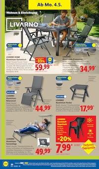 Relaxsessel im Lidl Prospekt "LIDL LOHNT SICH" mit 69 Seiten (Heidelberg)