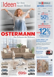 Aktueller Ostermann Möbel & Einrichtung Prospekt in Hilden und Umgebung, "Beste Ideen für Ihre neuen Möbel - Das Zuhause des Wohnens" mit 16 Seiten, 25.09.2025 - 11.10.2025