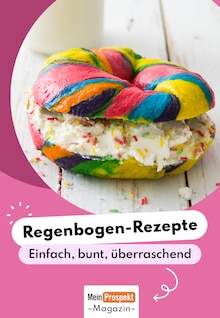 Rezepte Prospekt Regenbogen mit 1 Seite