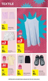 Promos Pyjama Femme dans le catalogue "LE MOIS DES SUPPORTERS" de Carrefour Pyjama Femme en promo dans le catalogue Carrefour à la page 76