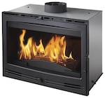 Insert à bois anthracite - 12 kW - Invicta - Brico Dépôt à Besançon Insert à bois anthracite - 12 kW - Invicta en promo chez Brico Dépôt Besançon à 499,00 €
