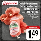 EDEKA Sinzig - Zwiebemettwurst Angebot im Prospekt Zwiebemettwurst bei EDEKA im Sinzig Prospekt für 1,49 €