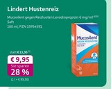 Mucosilent gegen Reizhusten Levodropropizin 6 mg/ml Saft bei mea - meine apotheke im Prospekt "" für 9,95 €