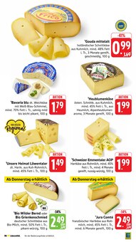 Käse im aktuellen EDEKA Prospekt (Mannheim) Käse im EDEKA Prospekt "Aktuelle Angebote" mit 51 Seiten (Mannheim)