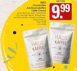 Hauskaffee Jubiläumskafee Caffè Crema im Angebot bei WEZ in Löhne Hauskaffee Jubiläumskafee Caffè Crema Angebote von WEZ bei WEZ Löhne für 9,99 €