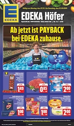 EDEKA Prospekt für Steinberg: "Wir lieben Lebensmittel!", 28 Seiten, 27.01.2025 - 01.02.2025