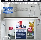 OPUS1 Profiweiss Angebote bei Bauzentrum Borgers Voerde für 42,99 €