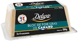Bloc de foie gras de canard - DELUXE - Lidl à Paris Bloc de foie gras de canard - DELUXE en promo chez Lidl Paris à 5,49 €