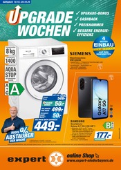 Waschmaschine im expert Prospekt in Straubing Aktueller expert Prospekt mit Waschmaschine, "Top Angebote", Seite 1