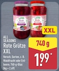 Rote Grütze XXL Waldfrucht von All Seasons im aktuellen ALDI Nord Prospekt