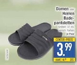 Damen Badepantoletten Angebote bei E center Regensburg für 3,99 €