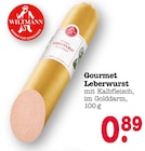 Gourmet Leberwurst bei EDEKA im Frankfurt Prospekt für 0,89 €