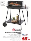 Barbecue à charbon de bois Lugano - Somagic en promo chez Super U Istres à 69,99 €