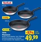 Pfannenset von Tefal für 49,99 € bei Lidl im Angebot Pfannenset von Tefal im aktuellen Lidl Prospekt