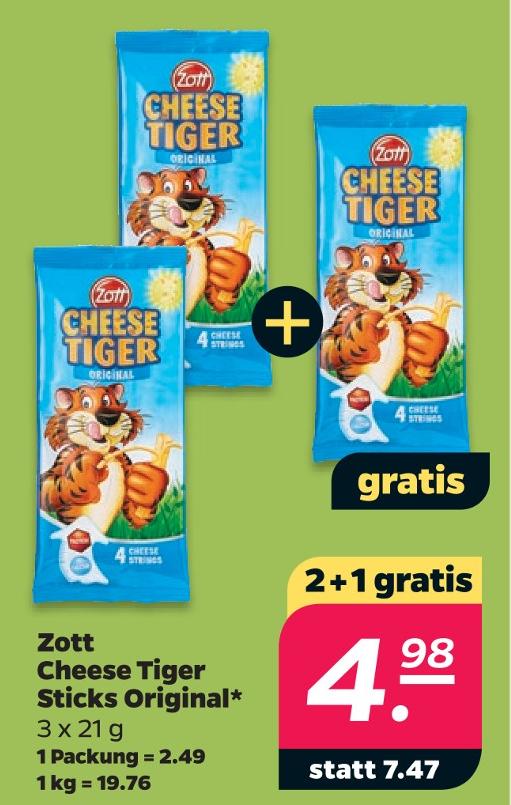 Cheese Tiger Sticks Original