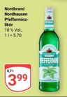 Aktuelles Nordhausen Pfefferminzlikör Angebot bei GLOBUS in Jena ab 3,99 €