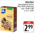Schoko Hafer-Müsli bei EDEKA im Rauhenebrach Prospekt für 2,99 €