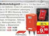 Batterieladegerät von Formula 1 für 9,99 € bei Zimmermann im Angebot Batterieladegerät von Formula 1 im aktuellen Zimmermann Prospekt