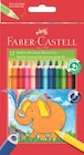 Bürobedarf im V-Markt Prospekt Buntstifte Dreikant Jumbo von Faber-Castell im aktuellen V-Markt Prospekt für 5,79 €