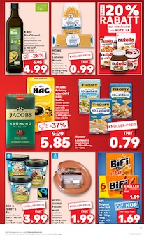 Nutella im aktuellen Kaufland Prospekt (Stralsund) Nutella im Kaufland Prospekt "Aktuelle Angebote" mit 52 Seiten (Stralsund)