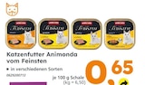 Feinsten Adult im Globus-Baumarkt Prospekt Feinsten Adult von Animonda im aktuellen Globus-Baumarkt Prospekt für 0,65 €